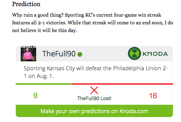 Weigh in on games, breaking news with embedded Knoda predictions