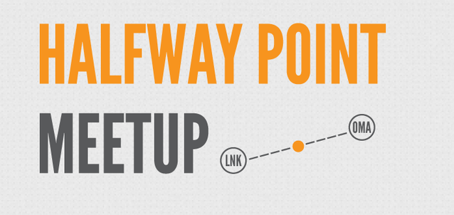 Meet us in the middle for the Nebraska Halfway Point Meetup tomorrow