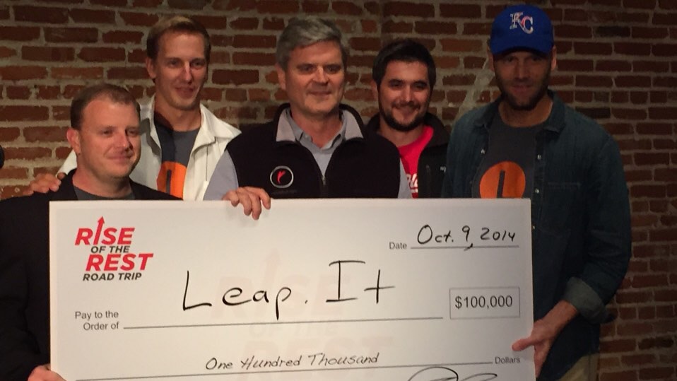 Leap.it wins $100K on Kansas City stop of Rise of the Rest tour