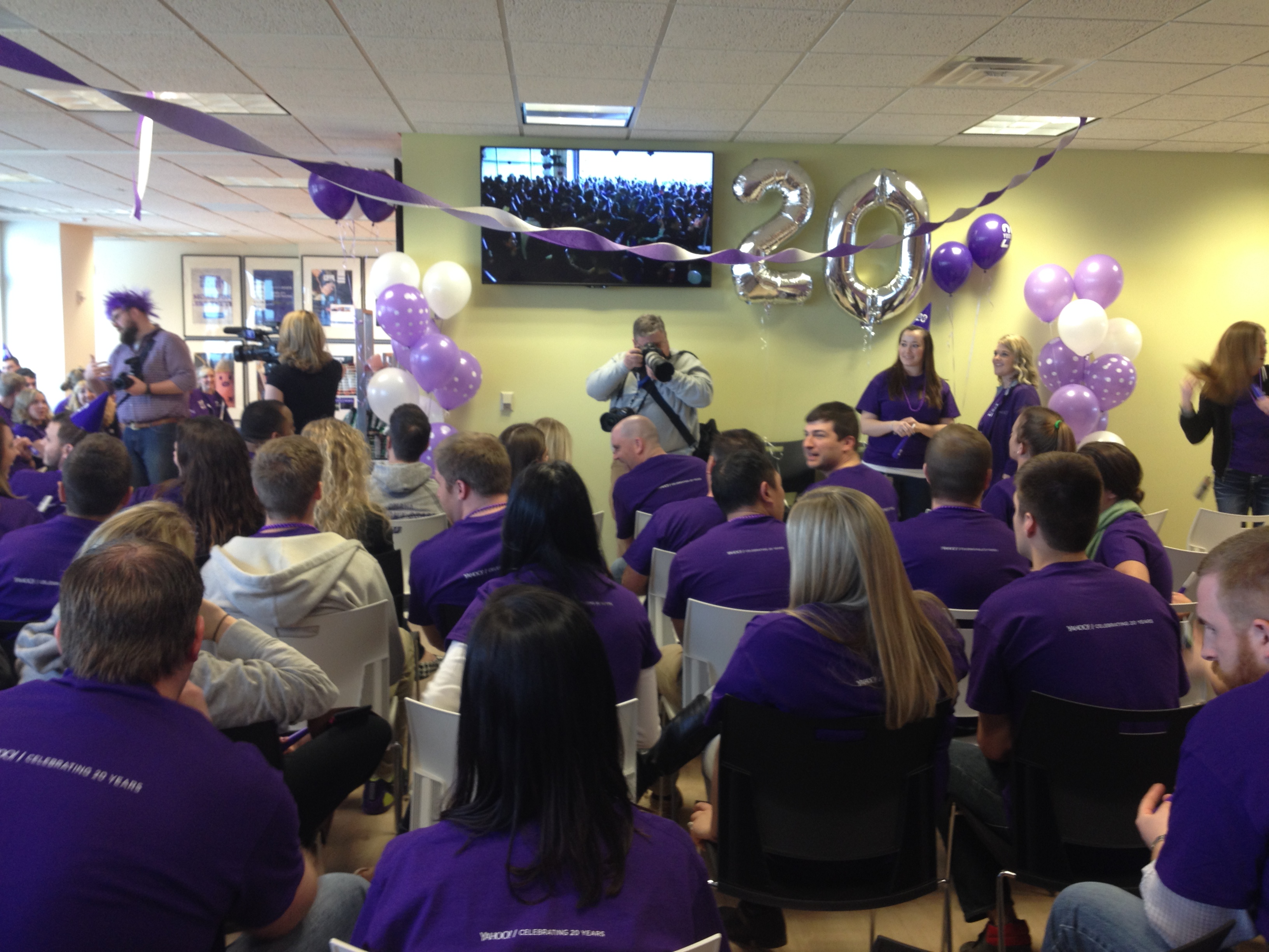 Yahoo celebrates 20 years, 6 years in Omaha