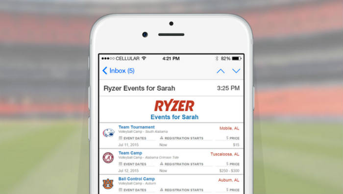 My Online Camp plays “matchmaker” for kids and events with Ryzer