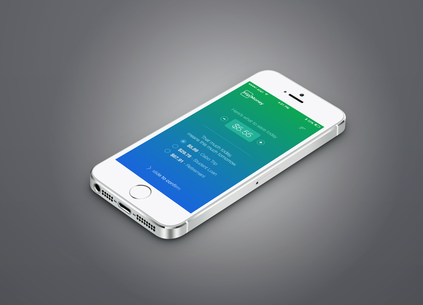 Hip Money makes financial decisions as easy as swiping right