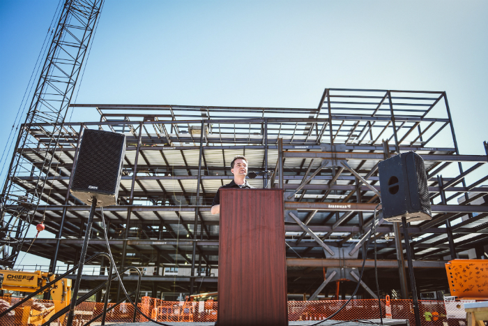 Hudl celebrates nearly 10 years of stunning growth at Topping Out ceremony