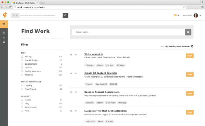 OneSpace is changing the way businesses find quality freelancers ...
