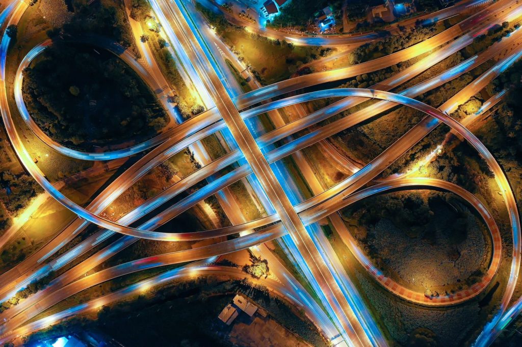 weird highway from above Image courtesy Lunavi