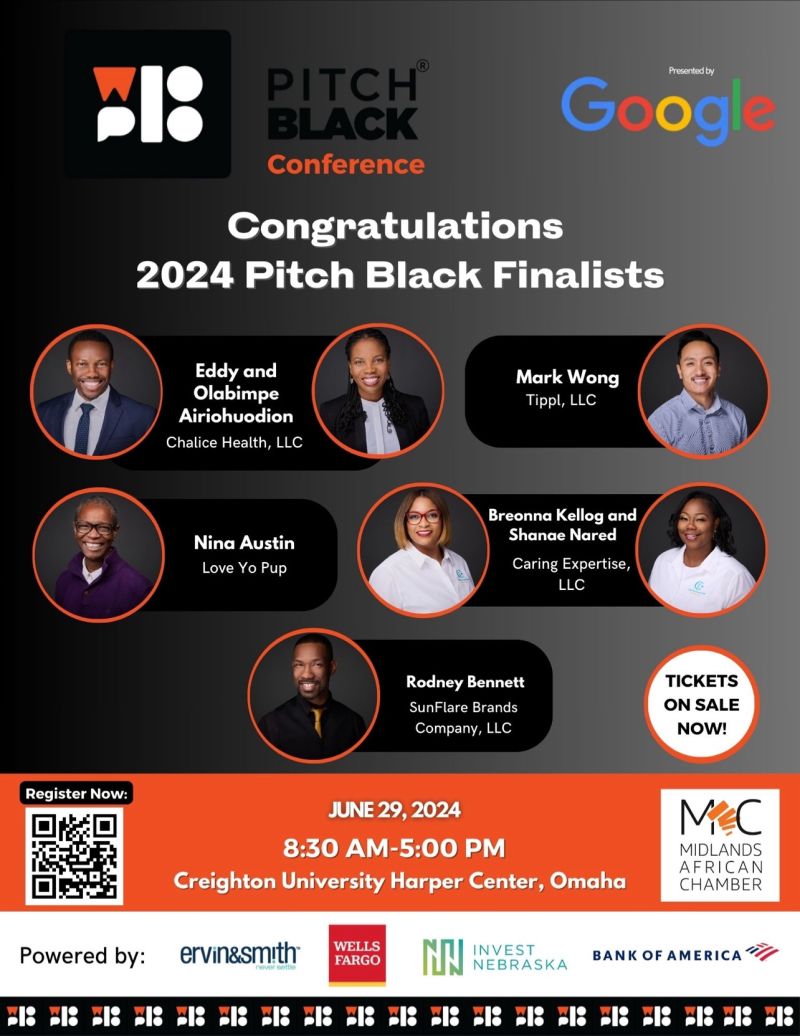 Upcoming 2024 Pitch Black Conference and Tech Showcase Encourages Economic Growth, Diversity