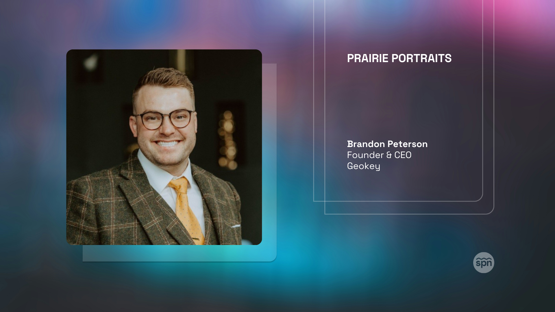 Prairie Portraits: Brandon Peterson