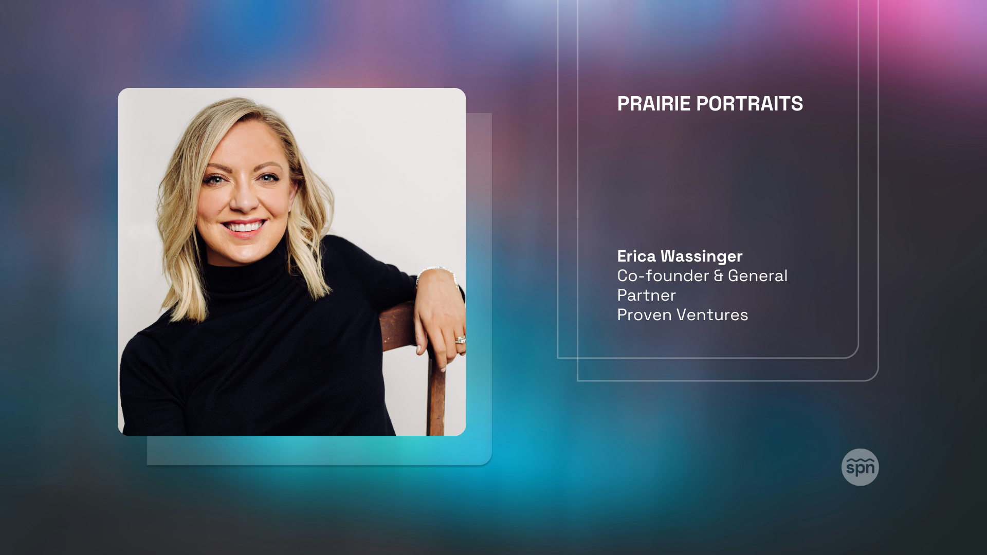 Prairie Portraits: Erica Wassinger