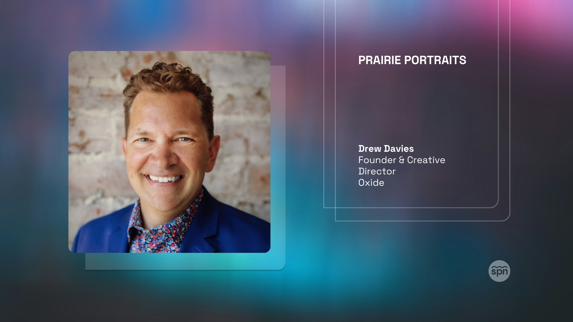 Prairie Portraits: Drew Davies