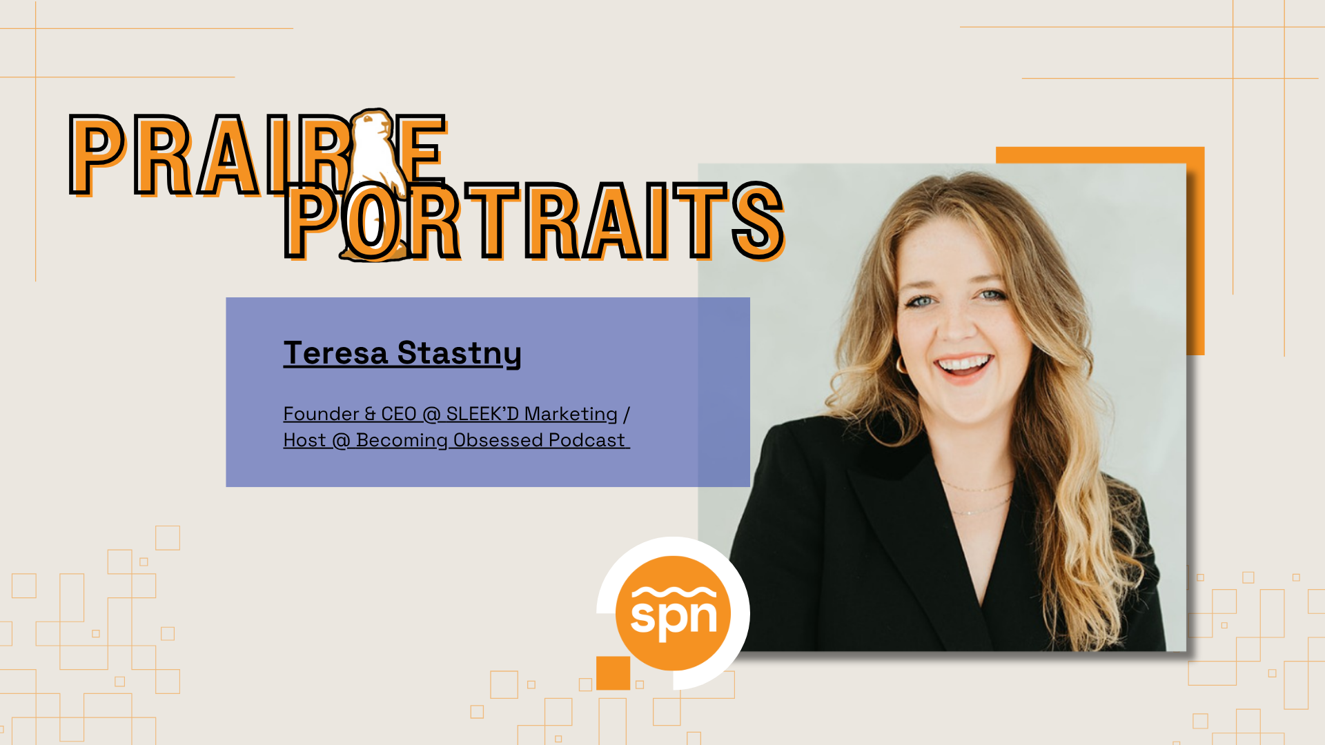 Prairie Portraits: Teresa Stastny