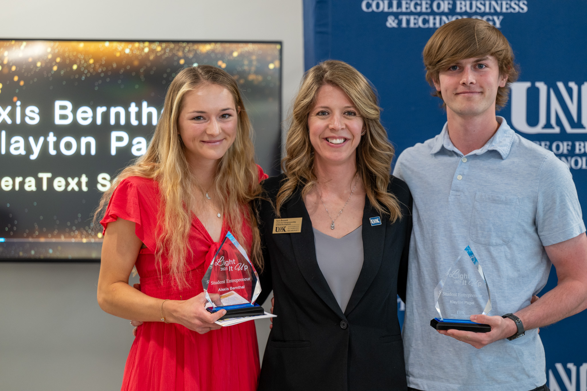 UNK 2025 Light It Up Awards Ceremony recognizes entrepreneurial leaders on campus and in the community