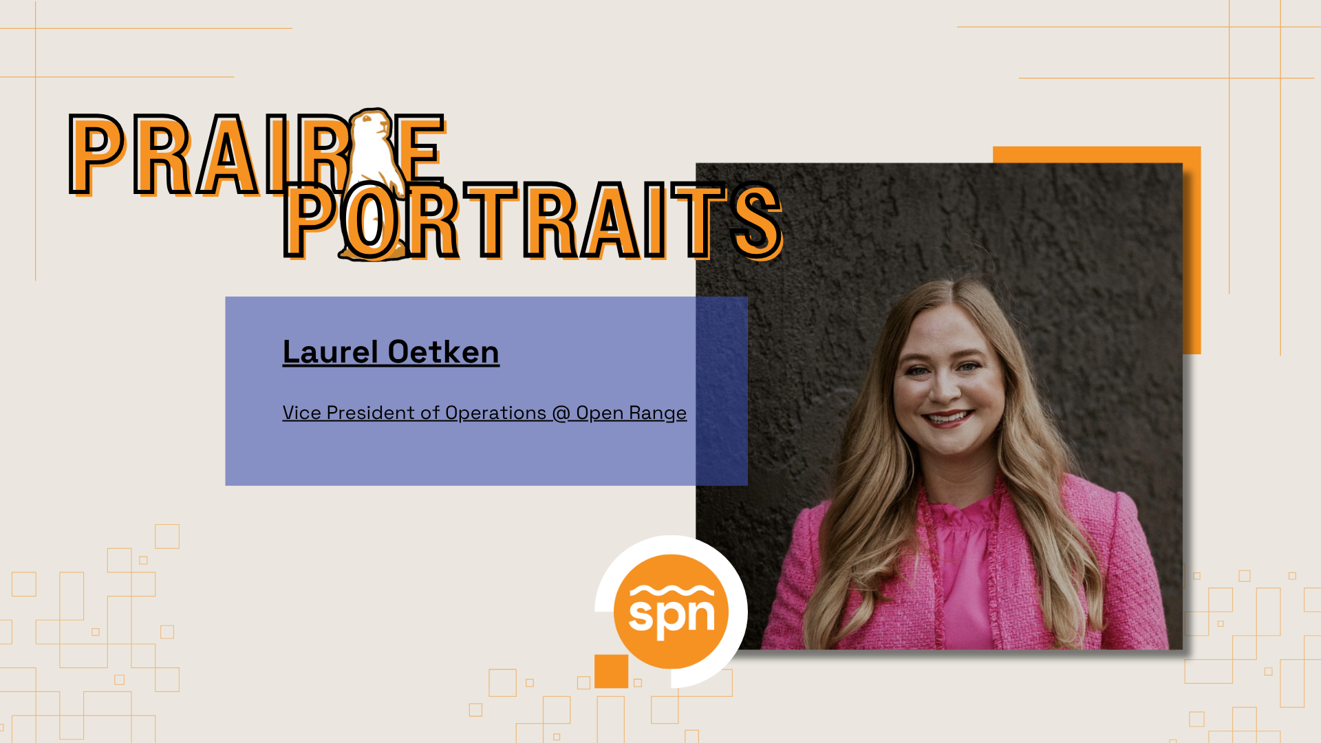 Prairie Portraits: Laurel Oetken