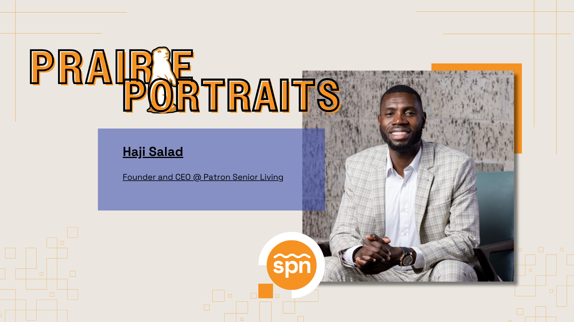 Prairie Portraits: Haji Salad