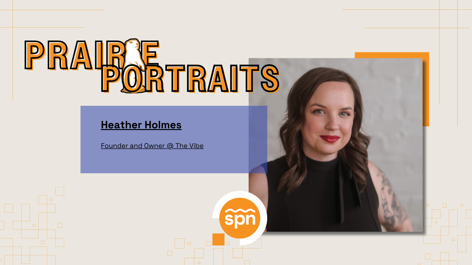 Prairie Portraits: Heather Holmes