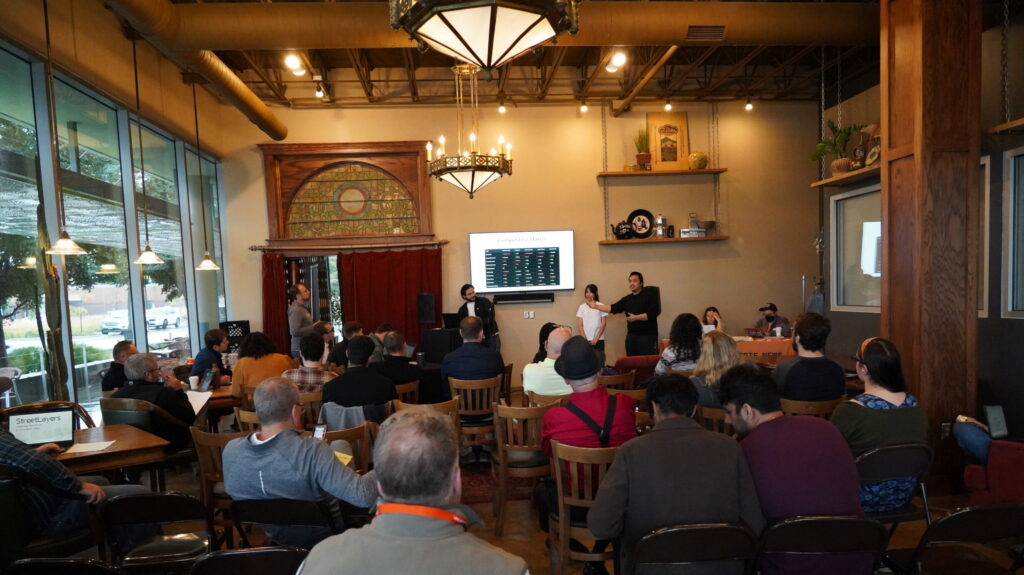 Silicon Prairie Startup Week 2025 included the JumpStart Challenge, where finalists pitched their solutions and startups at The Mill on the Nebraska Innovation Campus in Lincoln. Photo by Ben Goeser/Silicon Prairie News